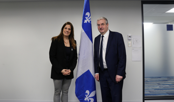 Rencontre avec la Ministre Déry / © Délégation générale Wallonie-Bruxelles au Québec