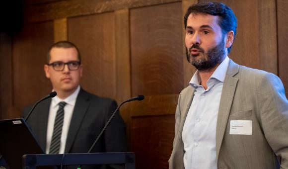 Stéphane Vincent et Charles Gauthier 