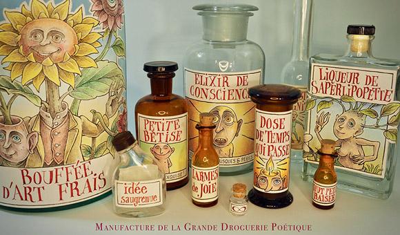 © Dominique Maes, Manufacture de la Grande Droguerie Poétique