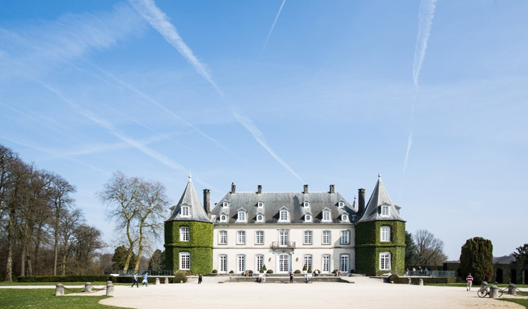 Le Domaine Solvay s’étend au pied du Château de La Hulpe © WBT - Denis Erroyaux