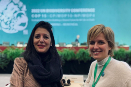 Mme Zakia Khattabi, Ministre fédérale belge du Climat, de l'Environnement, du Développement durable et du Green Deal, et Mme Sylvie Tellier, Mme Céline Tellier, ministre wallonne de l’Environnement, de la Nature, de la Forêt, de la Ruralité et du Bien-Être animal / © DR 